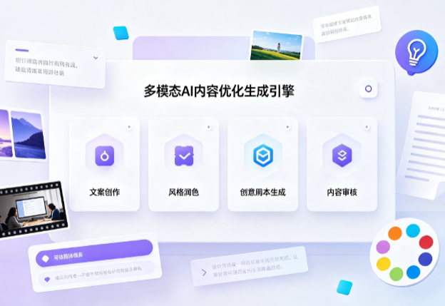 五营区AI智能内容优化创新 多模态生成技术丰富数字内容创作生态