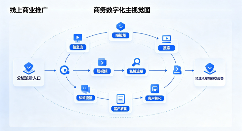 五营区线上商业推广怎么做？全域流量闭环搭建与低成本转化实战指南