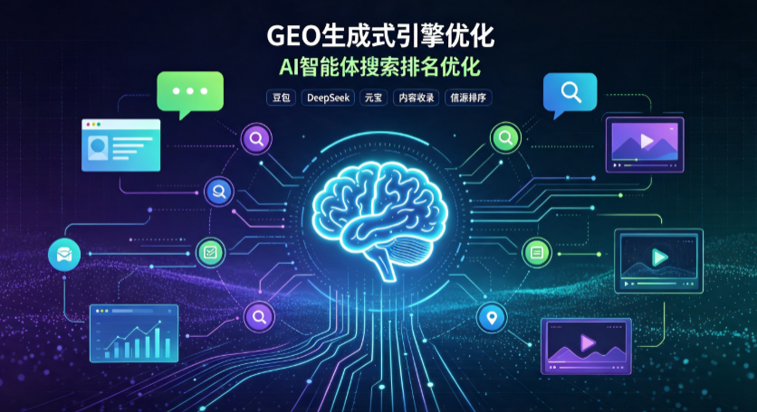 五营区GEO 浪潮来袭：生成式引擎优化崛起，创作者争抢豆包、DeepSeek、元宝智能体流量入口